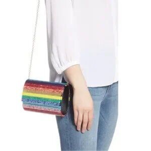 Kurt Grier London Rainbow Clutch
